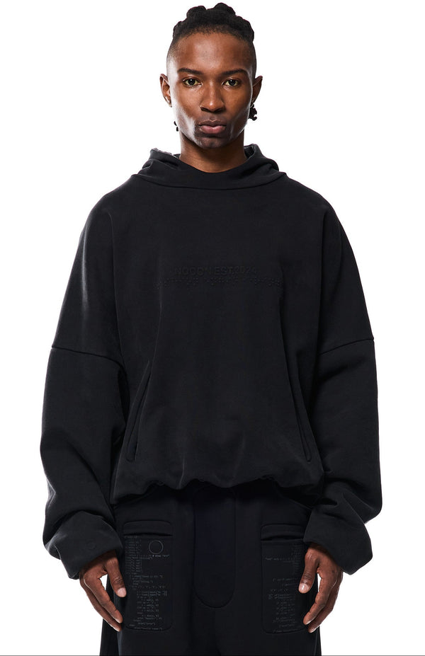 NOOON EMBOSSED HOODIE