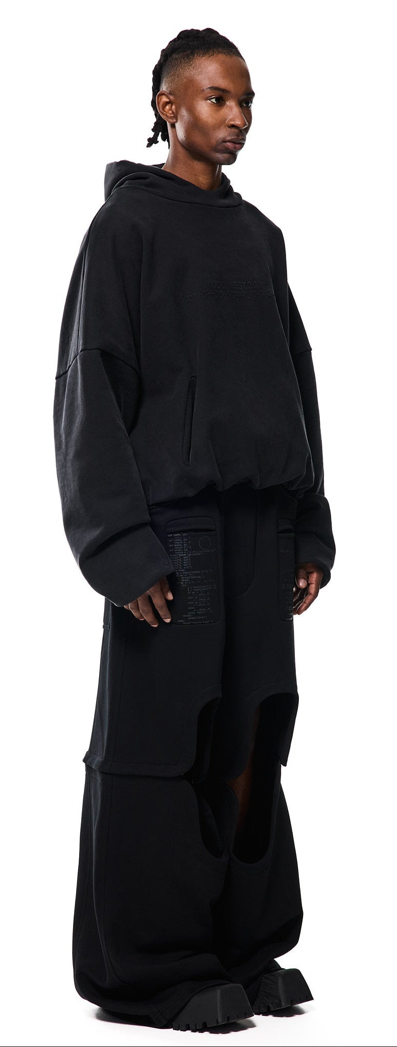 NOOON EMBOSSED HOODIE — product image 6 of 8