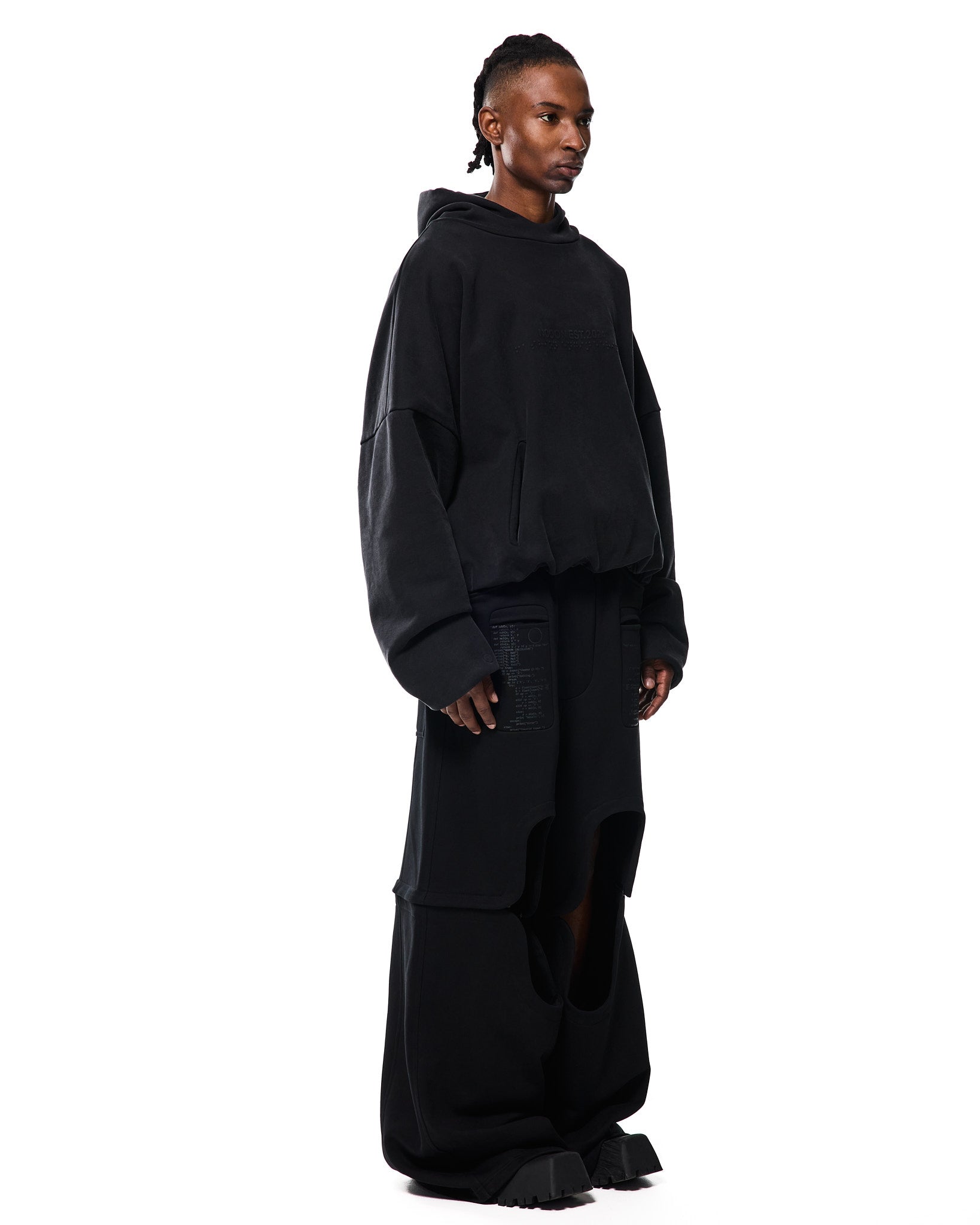 NOOON EMBOSSED HOODIE