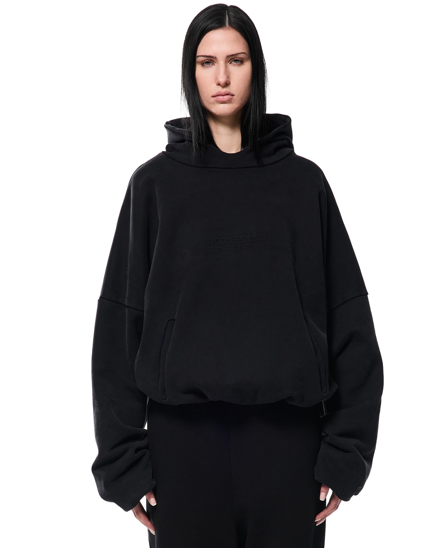 NOOON EMBOSSED HOODIE