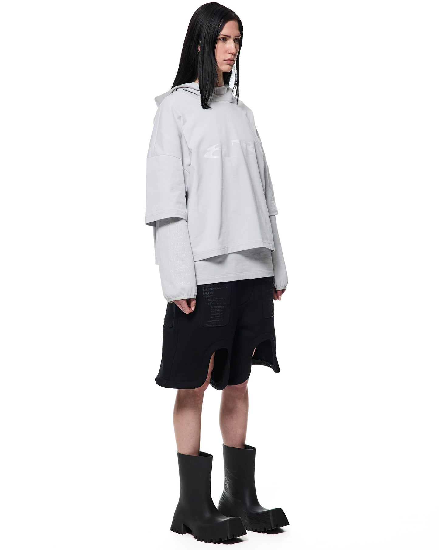 NOOON OPEN KNEE SWEATPANTS