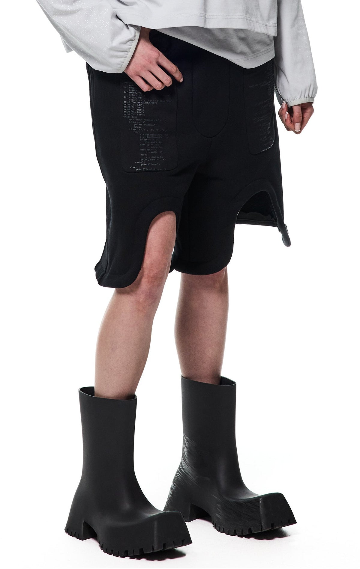 NOOON OPEN KNEE SWEATPANTS — product image 8 of 8