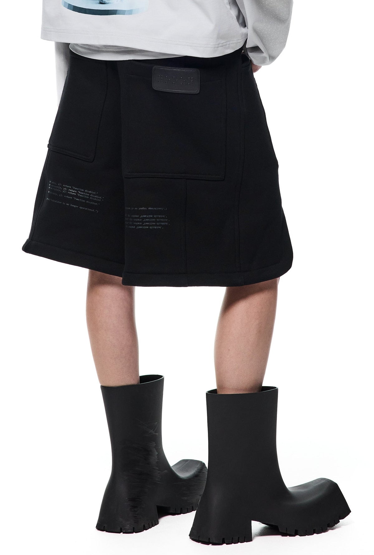 NOOON OPEN KNEE SWEATPANTS — product image 7 of 8