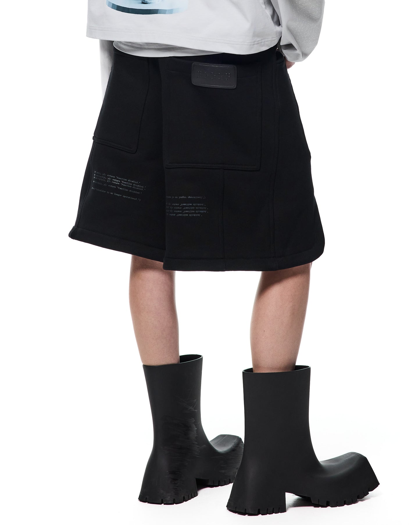 NOOON OPEN KNEE SWEATPANTS