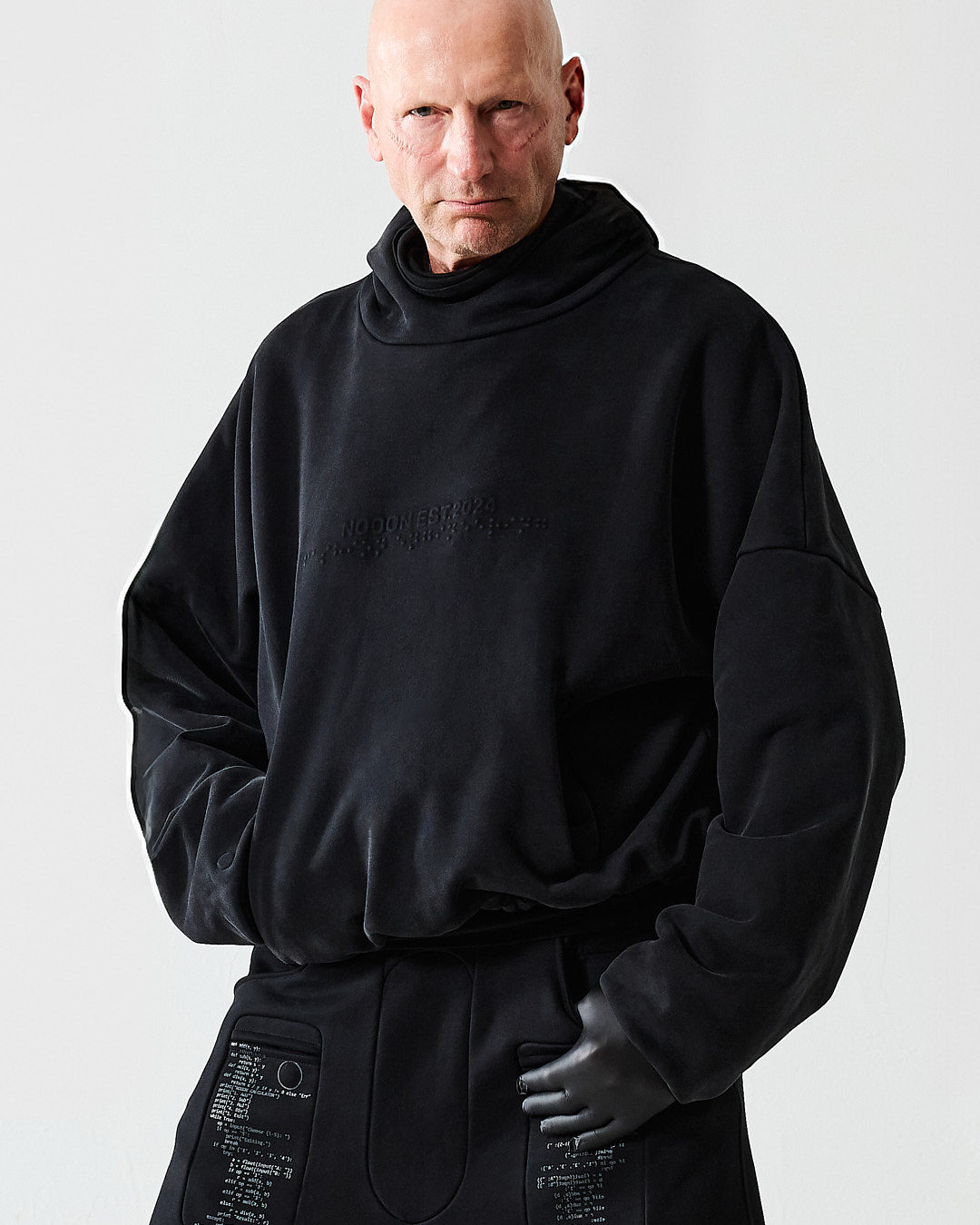 NOOON EMBOSSED HOODIE
