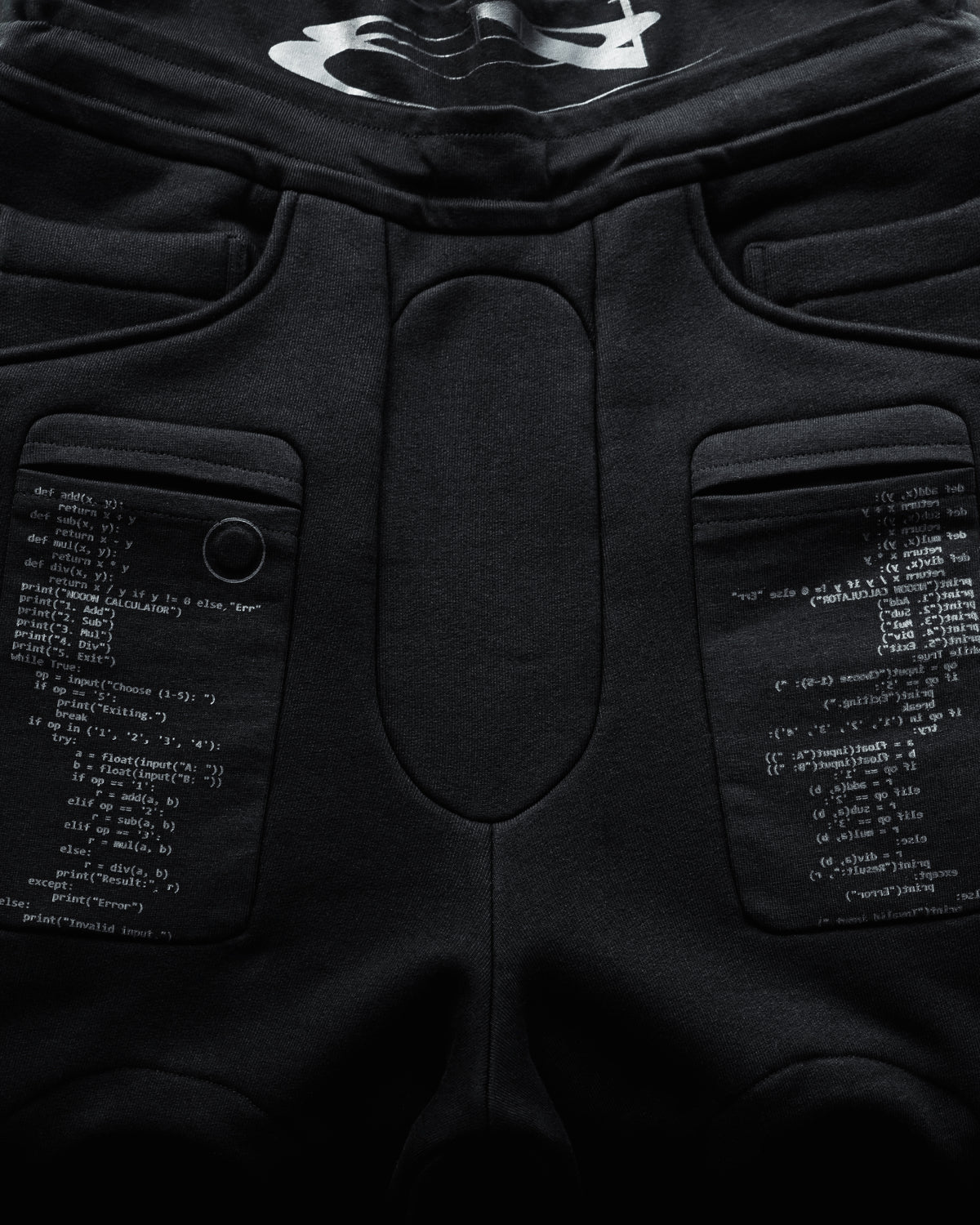 NOOON OPEN KNEE SWEATPANTS