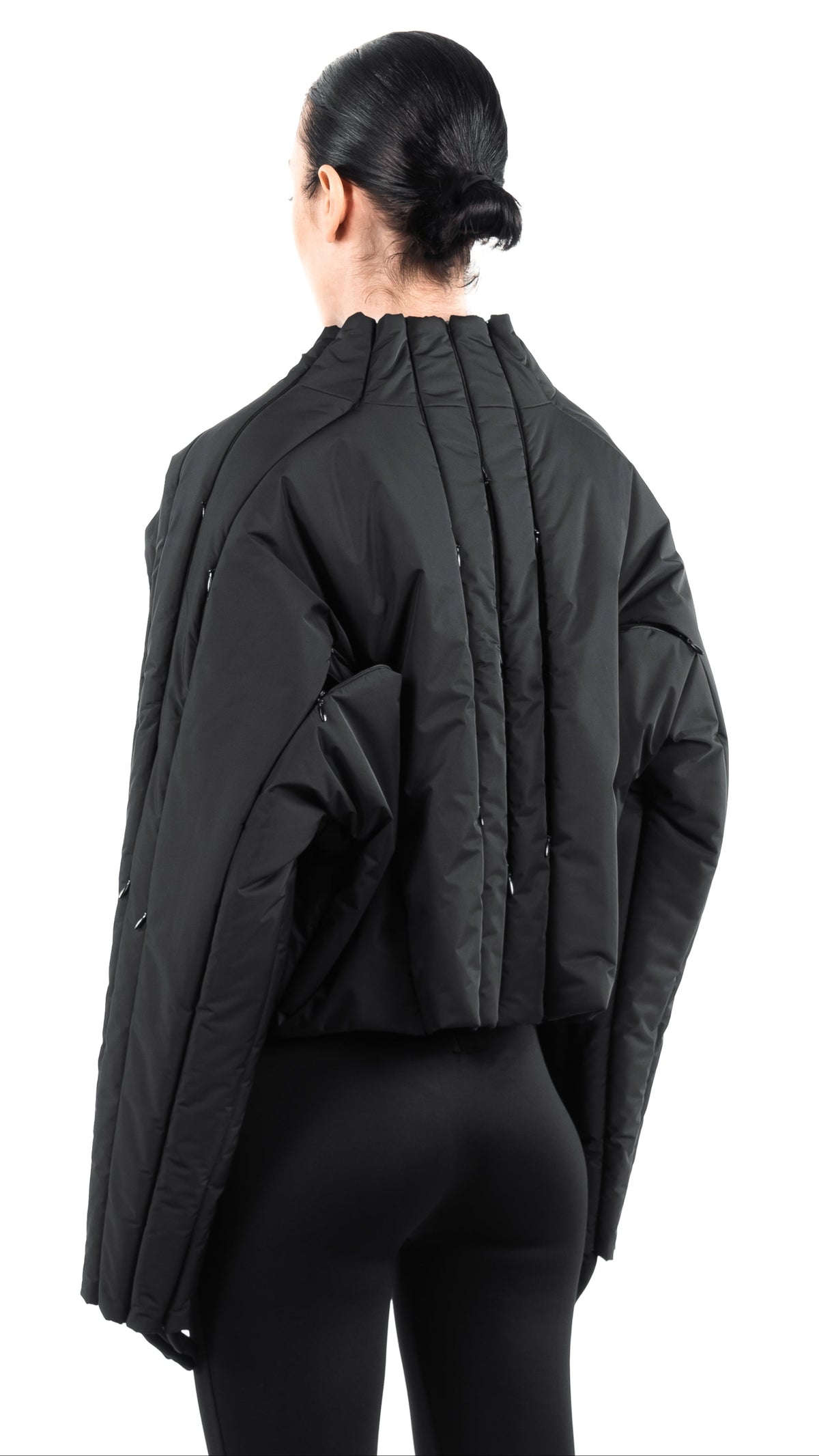NOOON ZIPPERED JACKET — side view